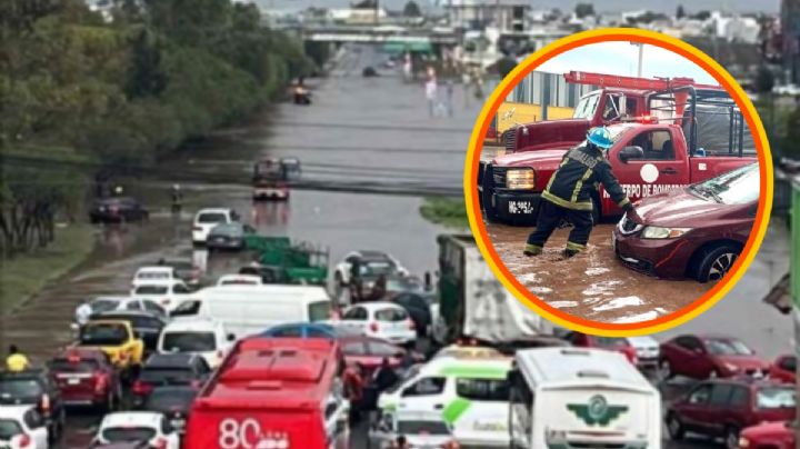 Pachuca se inunda este viernes; tromba deja afectaciones | FOTOS