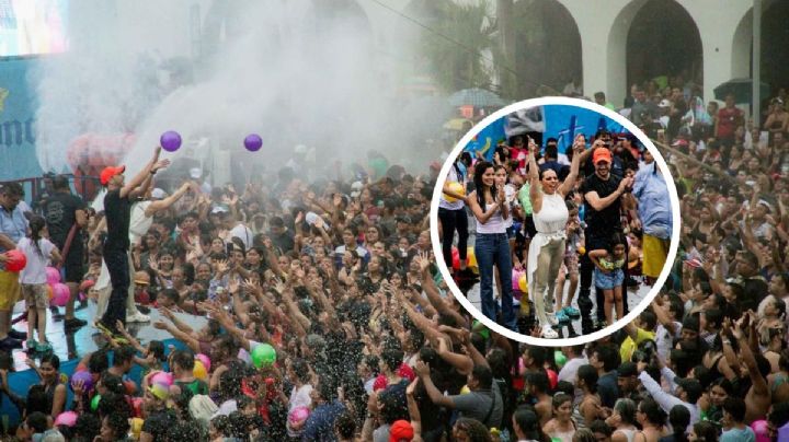 Así fue el tradicional Baño Popular en Boca del Río por Santa Ana 2023