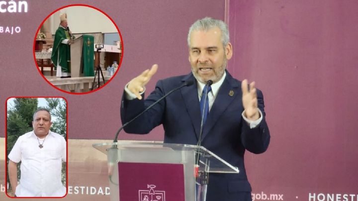 “Si quieren hacer política que dejen la sotana”: Gobernador de Michoacán
