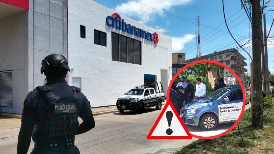 Roban a empleado de agencia automotriz en Coatzacoalcos