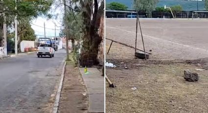 Ataque a balazos en vestidor de campo de futbol deja 2 heridos en Salamanca