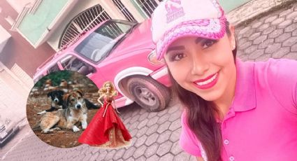 Conoce a la Barbie Rescatista que salva lomitos callejeros en Xalapa
