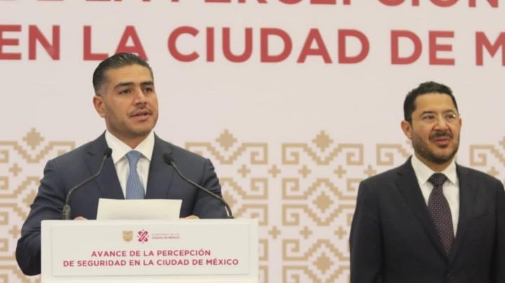 Percepción de Inseguridad, a la baja, resalta Omar García Harfuch