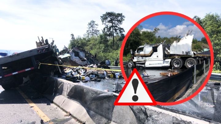 Fuerte accidente en la Perote-Xalapa hoy 4 de julio; esto se sabe