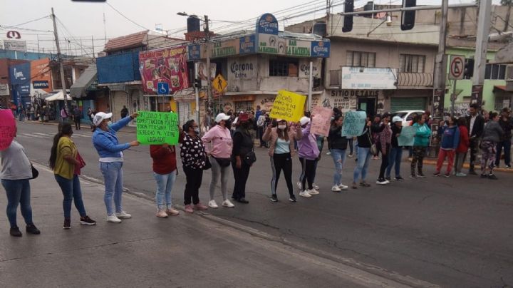 Liberan circualcion en via Morelos en Ecatepec luego de seis horas de bloqueo