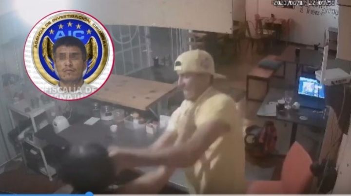 Es grabado asaltando a una mujer; ahora está preso