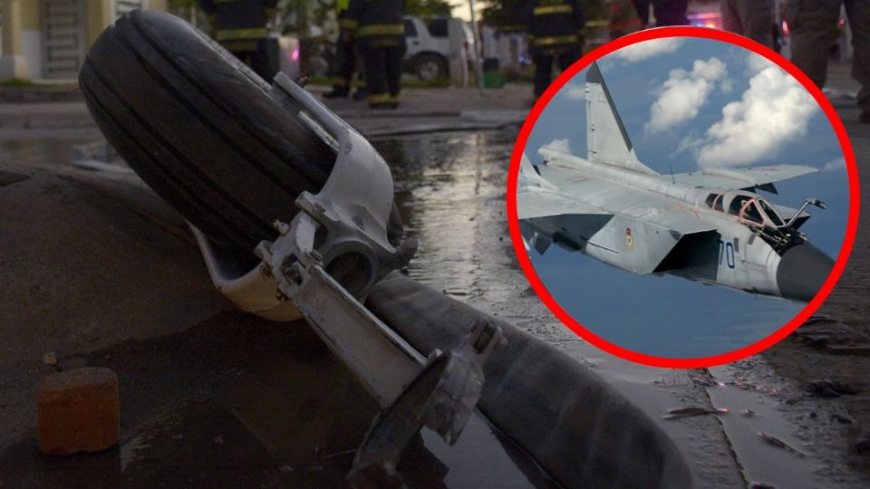 Avión militar ruso se estrella en Oriente Extremo.