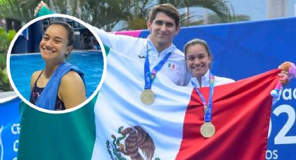 Viviana del Ángel: tuxpeña gana oro en clavados sincronizados en JCC San Salvador 2023