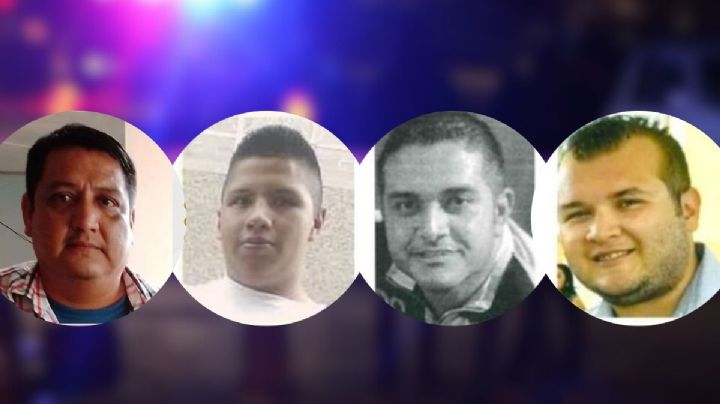 Ofrecen un millón de pesos por datos de estos 4 desaparecidos en Veracruz