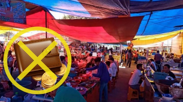 Este es el tianguis del Edomex donde NO se paga con dinero