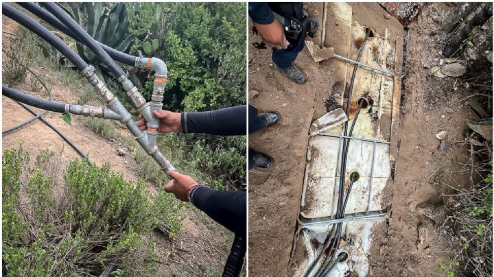 Desmantela Policía Estatal puntos de almacenamiento de hidrocarburo