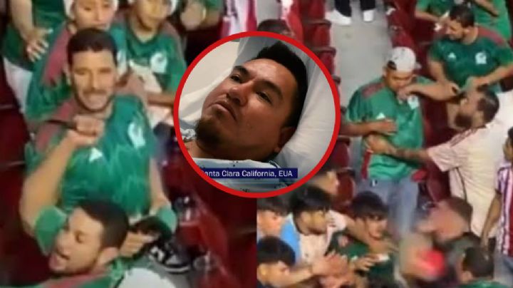 Aficionado revela por qué inició la pelea, y cómo lo apuñalaron dentro del estadio en Copa Oro