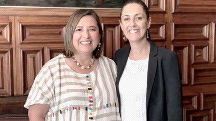 ¿Serán Claudia y Xóchitl?