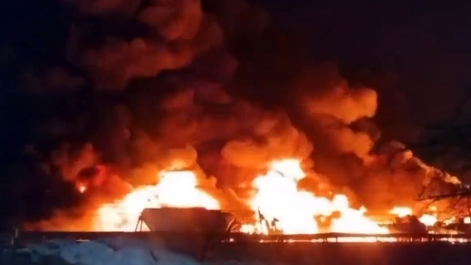 Imágenes de la carambola en la autopista México - Querétaro.