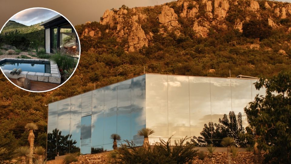 La Casa Etérea o casa de espejos es una hermosa residencia para descansar en San Miguel de Allende.