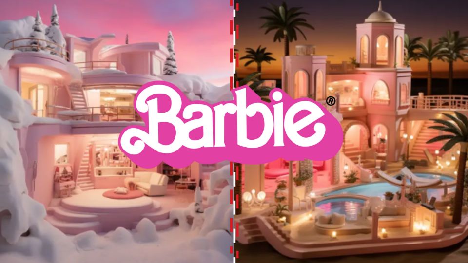 Barbie: ¿Cómo sería su casa si viviera en México? IA lo revela