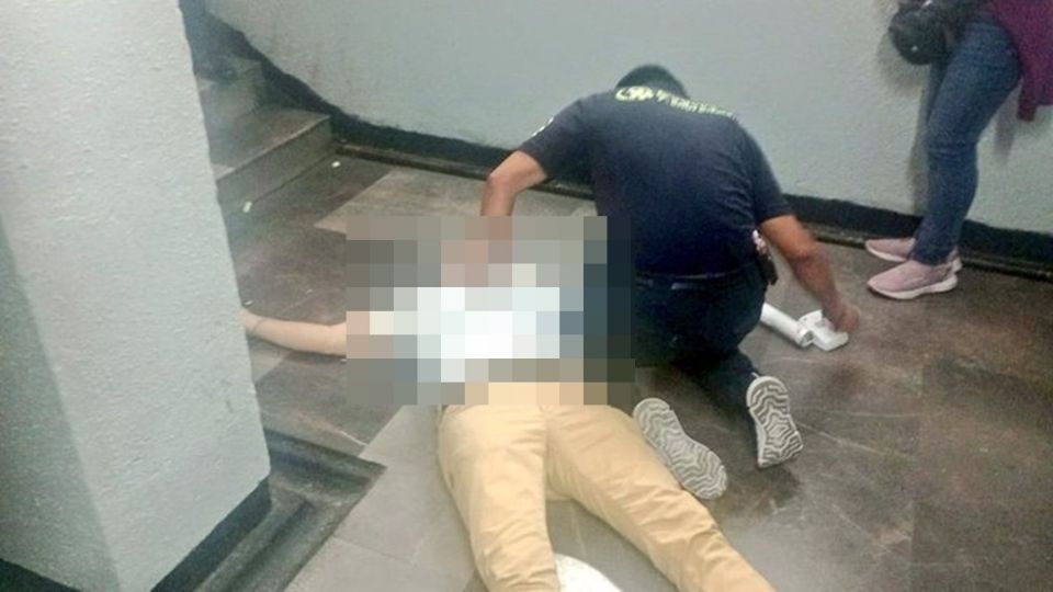 Ataque contra hombre en Metro Bellas Artes