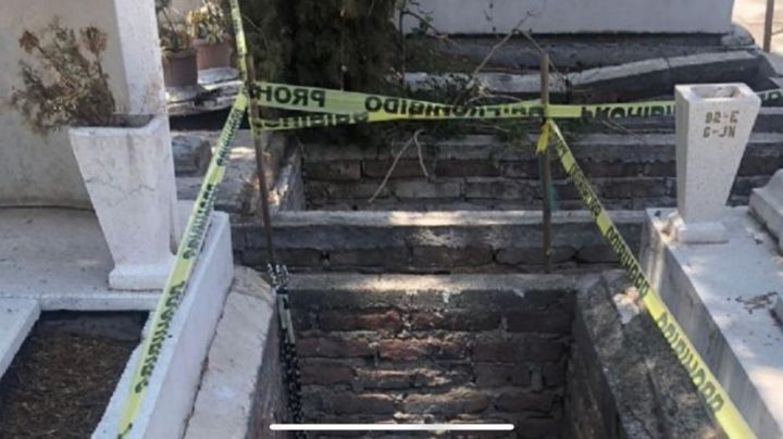 Clausuran tumbas del panteón por falta de pago