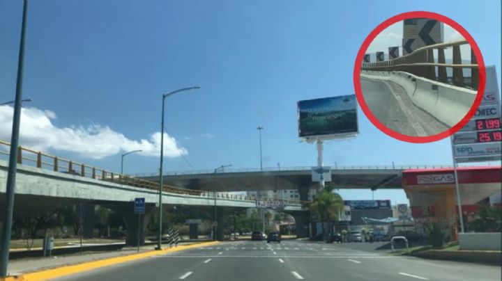 Distribuidor Vial Benito Juárez deficiente y peligroso