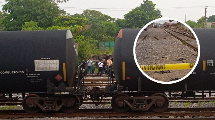 Hallan cráneo humano en vías de Ferrocarriles del Istmo de Tehuantepec