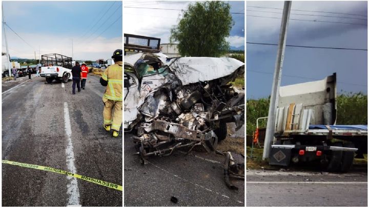 Muere al chocar de frente contra un tráiler en la Actopan-Ixmiquilpan | VIDEO