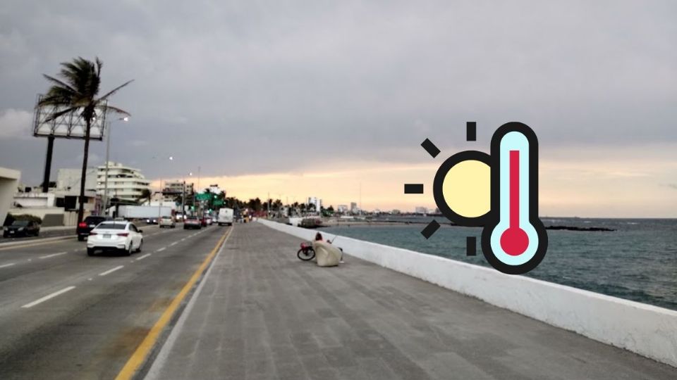 Clima para la zona conurbada Veracruz - Boca del Río este lunes 18 de septiembre