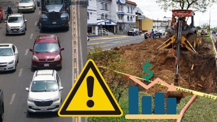 Comerciantes se van a la quiebra por contrucción de puente Las Trancas