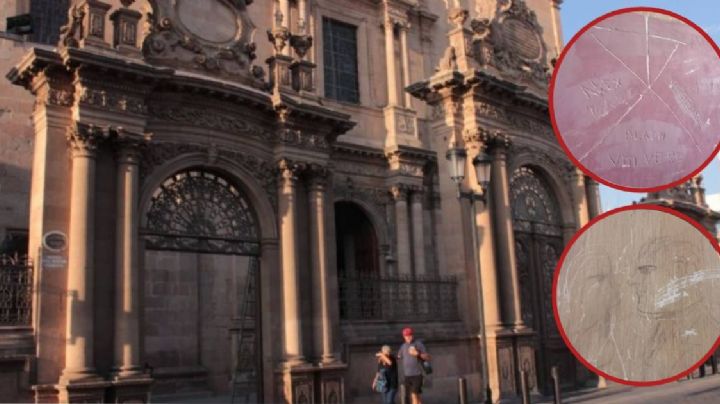 El deterioro de la Catedral de León, pisos rotos y muros vandalizados