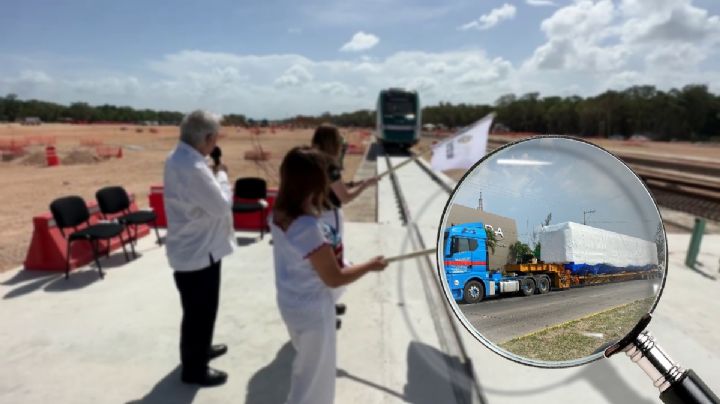 Tras 1943 kilómetros desde Sahagún, hoy llegan primeros vagones del Tren Maya a Cancún