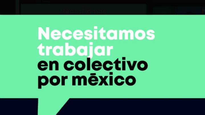 Lanzan Mexicolectivo, la plataforma civil para construir un mejor país