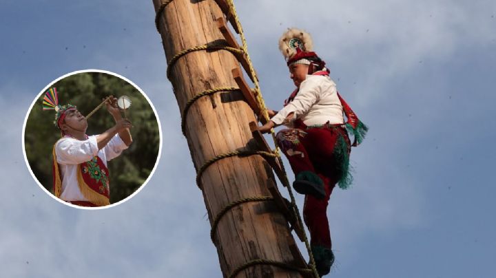 VIRAL | En su graduación, joven contador acude vestido de Volador de Papantla