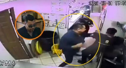 VIDEO | Por pedir que se formara, lo golpea y lo manda al hospital; ya lo buscan