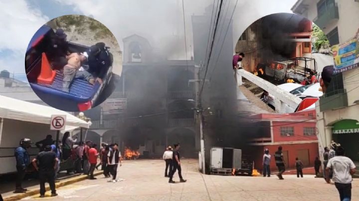 Anciano muere tras golpiza de policías en Zacualtipán; pobladores queman patrulla