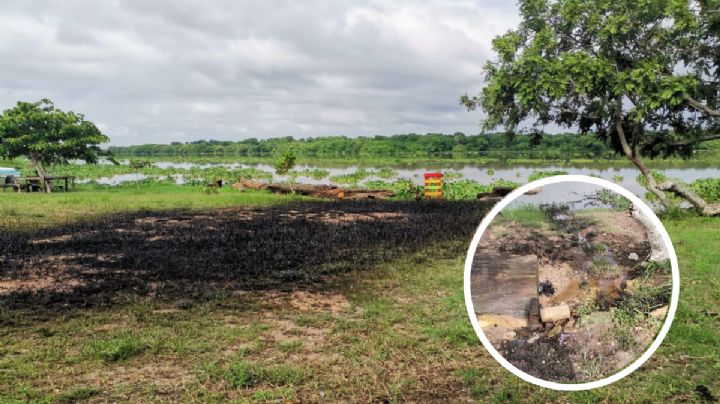 Derrame de hidrocarburo por ducto obsoleto de Pemex llegó al río Coatzacoalcos