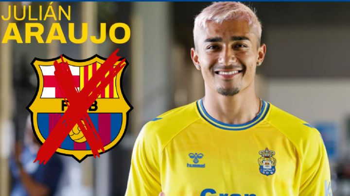 Julián Araujo deja al Barcelona para jugar en Las Palmas por este motivo