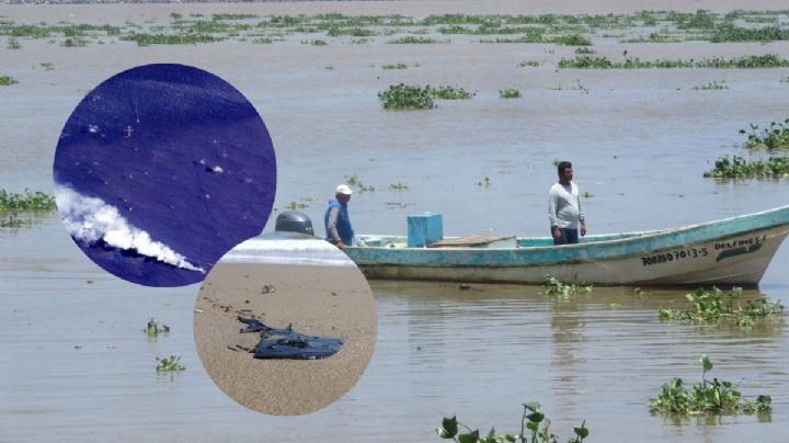 Petróleo encontrado en playas de Coatzacoalcos sería por derrame en Campeche: pescadores 