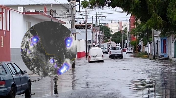 Alertan por lluvias fuertes en municipios del sur y centro de Veracruz