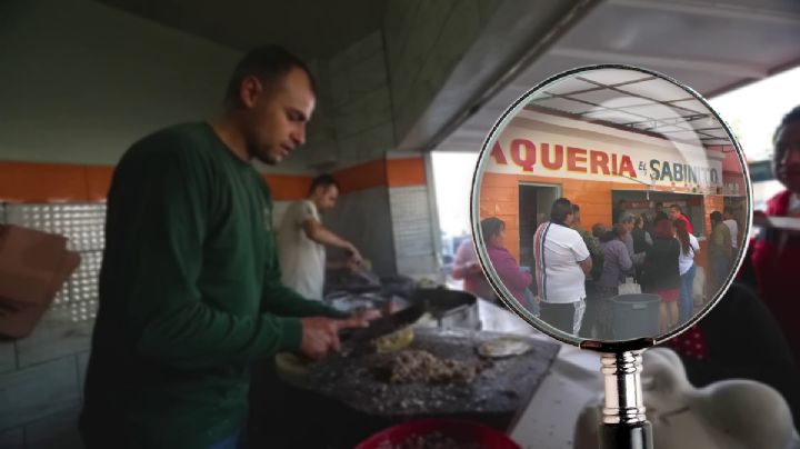 Clientes esperan hasta 2 horas para comer los mejores tacos de tripa a una hora de Pachuca