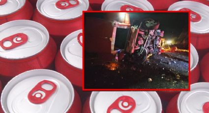 Vuelca tráiler de Coca Cola en Corredor de la Montaña; el segundo en 24 horas