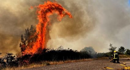 VIDEO| Menor de 10 años es captado con dron causando incendio en bosque italiano