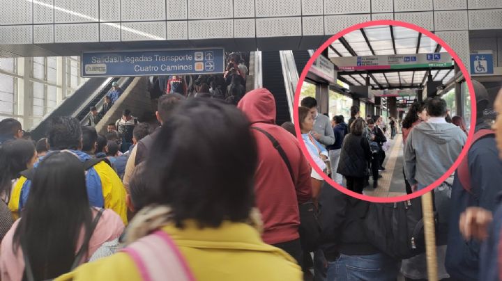 VIDEO | Metro CDMX: mujer se arroja a las vías en Bosques de Aragón de la Línea B