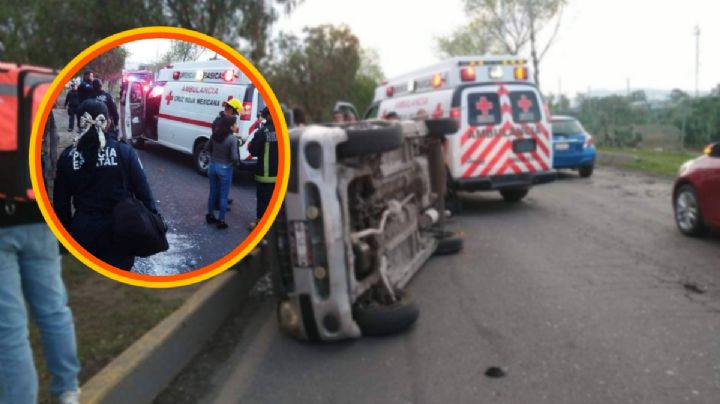 Conductor dispara su arma, se fuga y choca su BMW contra policía en Pachuca