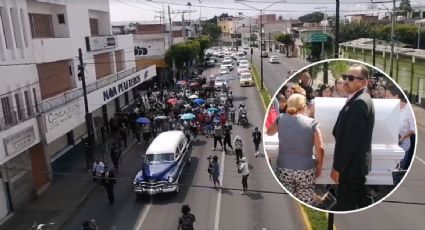 Entre llanto y gritos de "¡Justicia!" dan último adiós a Milagros Monserrat