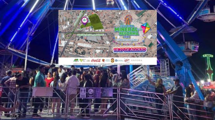A una semana de iniciar, cambian sede de la Feria Mineral de la Reforma 2023