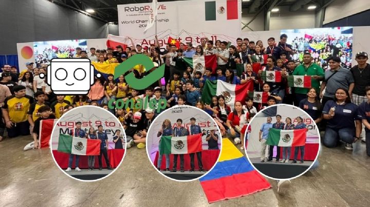 Así arrasaron alumnos del Conalep Veracruz en campeonato de robótica