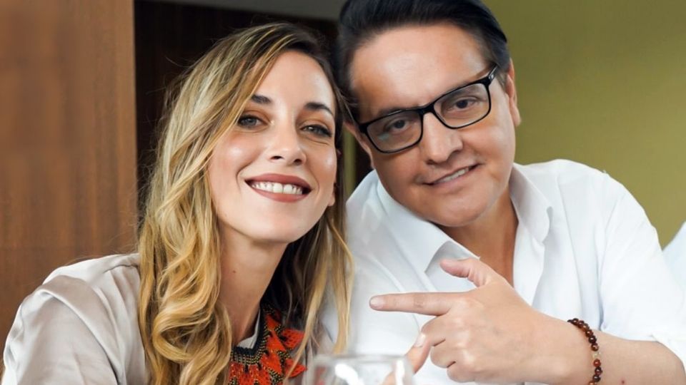 Andrea González Náder y Fernando Villavicencio.