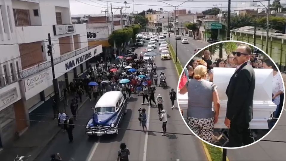 Milagros Monserrat fue llevada a su última morada en el Panteón San Nicolás de León.
