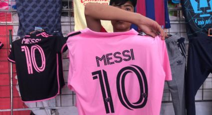 Piratería en el tianguis: ya venden la nueva playera de Messi en el Inter de Miami