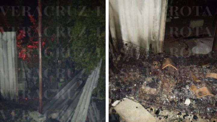 Hombre muere calcinado mientras dormía dentro de su casa en Papantla