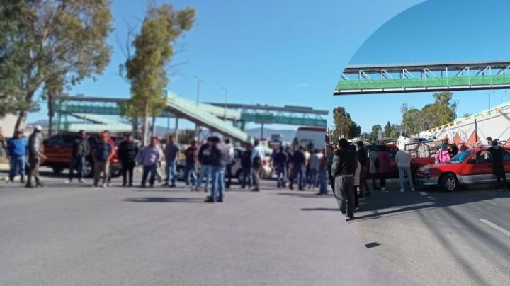 ¿Por qué bloquearon la autopista México-Pachuca la mañana de este domingo?